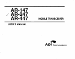 ADI AR-446 User`s manual