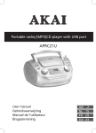 Akai ALD1915H User manual
