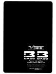 Vibe BASS1-V1 Specifications