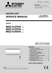 Mitsubishi Electric MSZ-HJ50VA Service manual