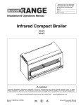 Blodgett B36-NFR Owner`s manual