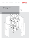 Bosch Rextroth TSplus Technical data