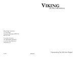 Viking M0905VR Troubleshooting guide