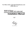 Westell Technologies Router 2400 Installation manual