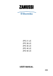 Zanussi ZFC 56 User manual