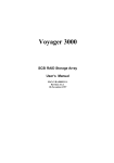 EUROLOGIC Voyager 3000 User`s manual
