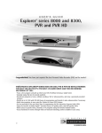 Cisco Explorer 8300 User`s guide