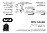 Vax 6140 Pet Vax User guide