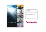 Raymarine GPS navigation Specifications