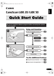 Canon CanoScan LiDE 30 User`s guide