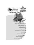 Bissell SPOTBOT 1200/7887 User`s guide