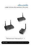 Reference Manual 6.1.1 USB Mobile Broadband Router