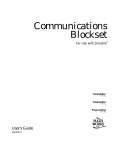 Communications Blockset User`s Guide