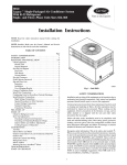 Carrier 50SD Instruction manual
