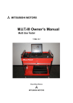Mitsubishi MUT-II Owner`s manual