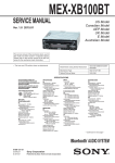 Boss Audio Systems R1600M Service manual