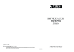 Zanussi ZI 9234 Specifications