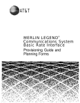 AT&T Merlin Legend MLX-20L Instruction manual