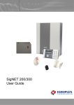 Europlex SigNET 300 User guide