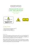 Daewoo DLX-42C7 User manual