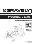 Ariens 070 Professional G, 071 Profes Specifications