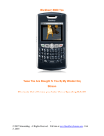 Blackberry 8800 Tips