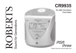 Roberts Pisa Three CR9935 Specifications