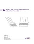 Extreme Networks Altitude 3550 Specifications