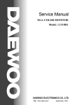 Daewoo L510B1 Service manual