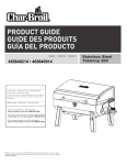 Char-Broil 465640914 Instruction manual