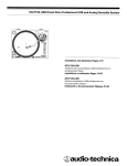 Audio Technica AT-LP120-USB Specifications