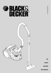 Black & Decker vo1810 Instruction manual