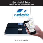 Runtastic LIBRA Install guide