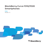 Blackberry Curve 9310 Series Specifications