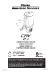 Clarke CAV 16 Specifications