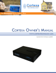 Cortexa Technology 7202 Owner`s manual