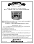 Quadra-Fire 1100-I Owner`s manual