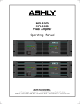 Ashly CFT-1800 Specifications