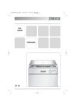 Zanussi ZDI 100 User manual