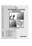 Sharp FO-155 Instruction manual