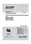 Mitsubishi Electric MFZ-KA09NA Service manual