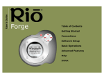 Rio Forge Specifications