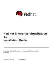 Red Hat Enterprise Virtualization 3.0 Installation Guide