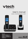 VTech DS6222-4 User`s manual