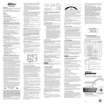 American Sensor CO910 Owner`s manual
