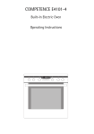 AEG Electrolux COMPETENCE E4101-4 Operating instructions