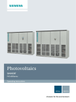 Siemens 600Series Operating instructions