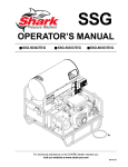 Shark SSG-503537E Operator`s manual