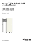 Schneider Electric Xantrex XW Hybrid Specifications