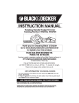 Black & Decker HH2400 Instruction manual